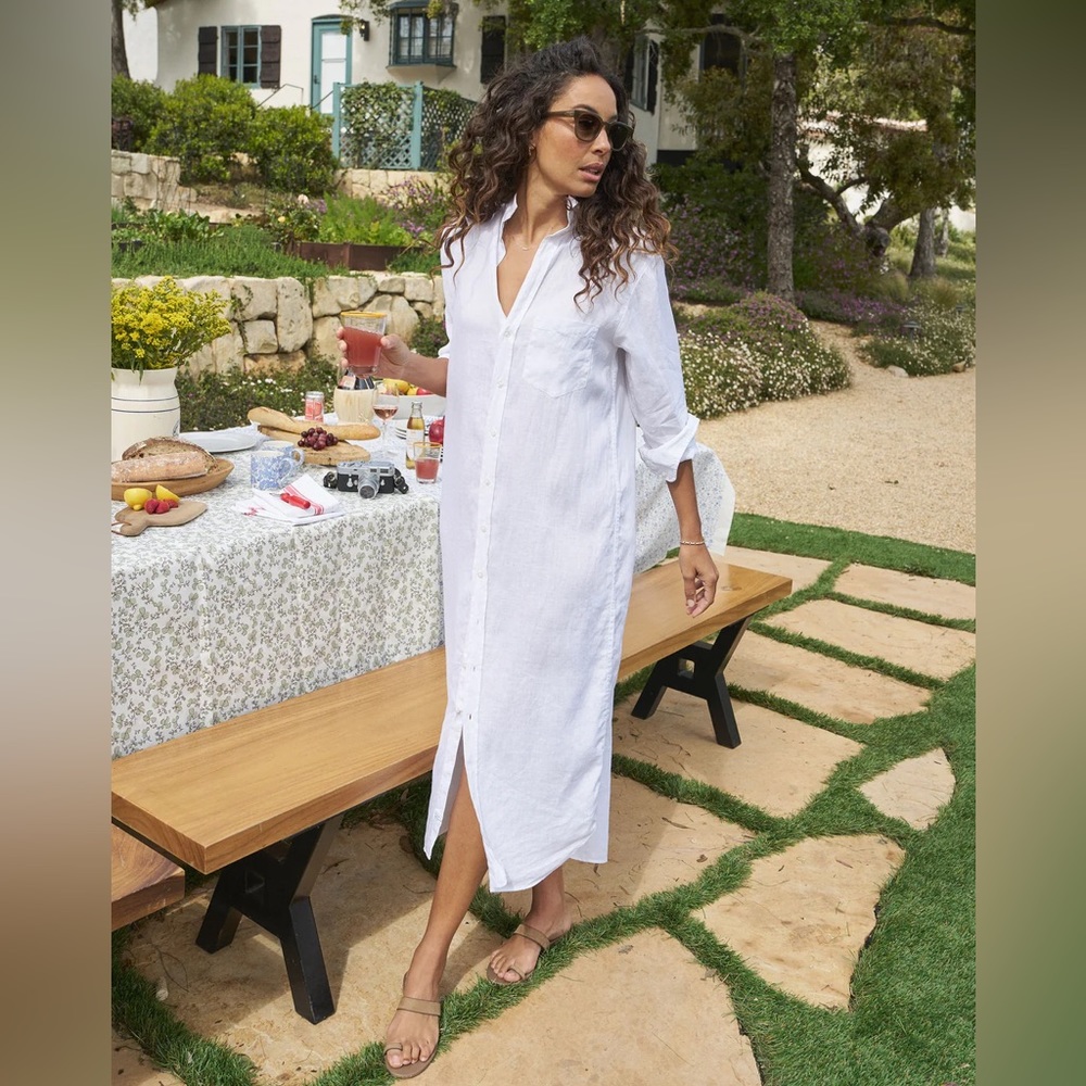 Frank & Eileen Rory Linen Shirtdress